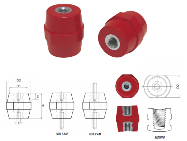 Barrel Type Insulators DB/P