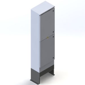 RFE Split Door Cabinet - Three/Single Phase Metered c/w Customer Section