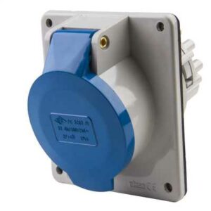 Inclined Flush Mounted Sockets Low Voltage IP44 IP67