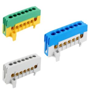 Din Rail Earth & Neutral Bars Finger Protected