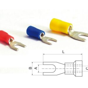 Pre-Insulated Spade Terminals 0.25-6mm