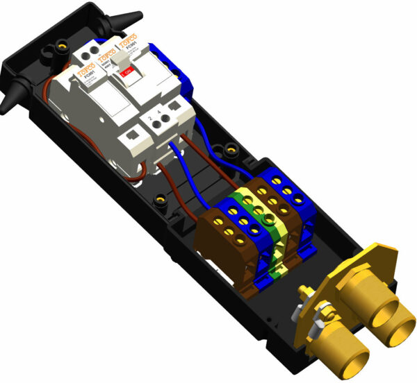 F144DP unit + B21 Extension + IP7 Plate