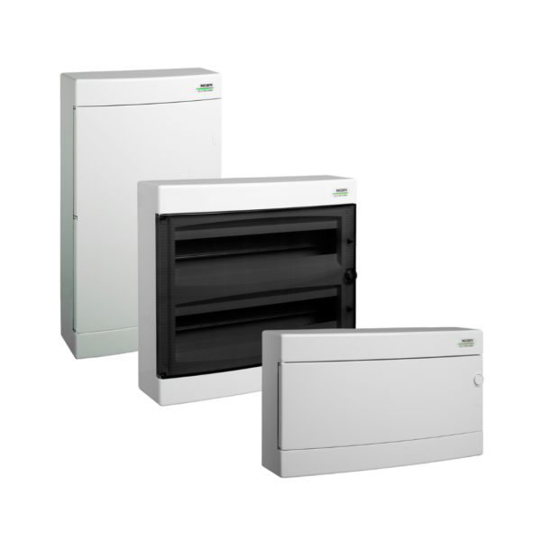 Noark PNS Surface Mounted IP40 Equipped Consumer Units