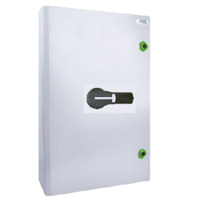 Isolators in Sheet Steel Enclosure