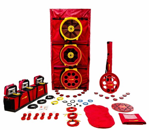 Retrotec 5310 - Triple Fan Blower Door System - RFE Reg Farrell Engineering