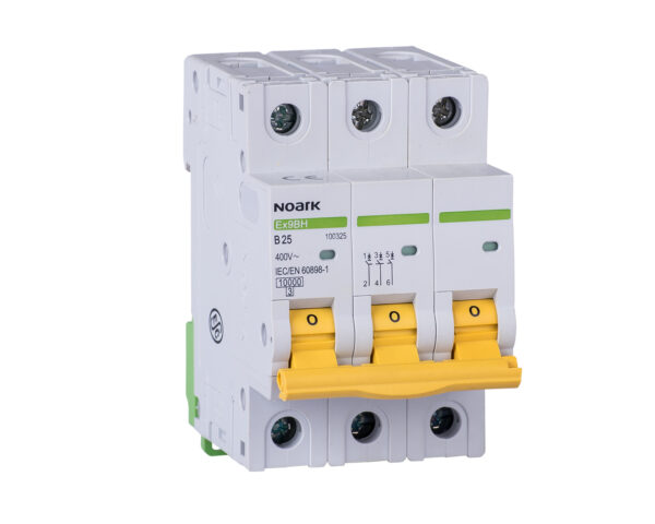 Noark Ex9BH 10kA MCB Type B,C,D